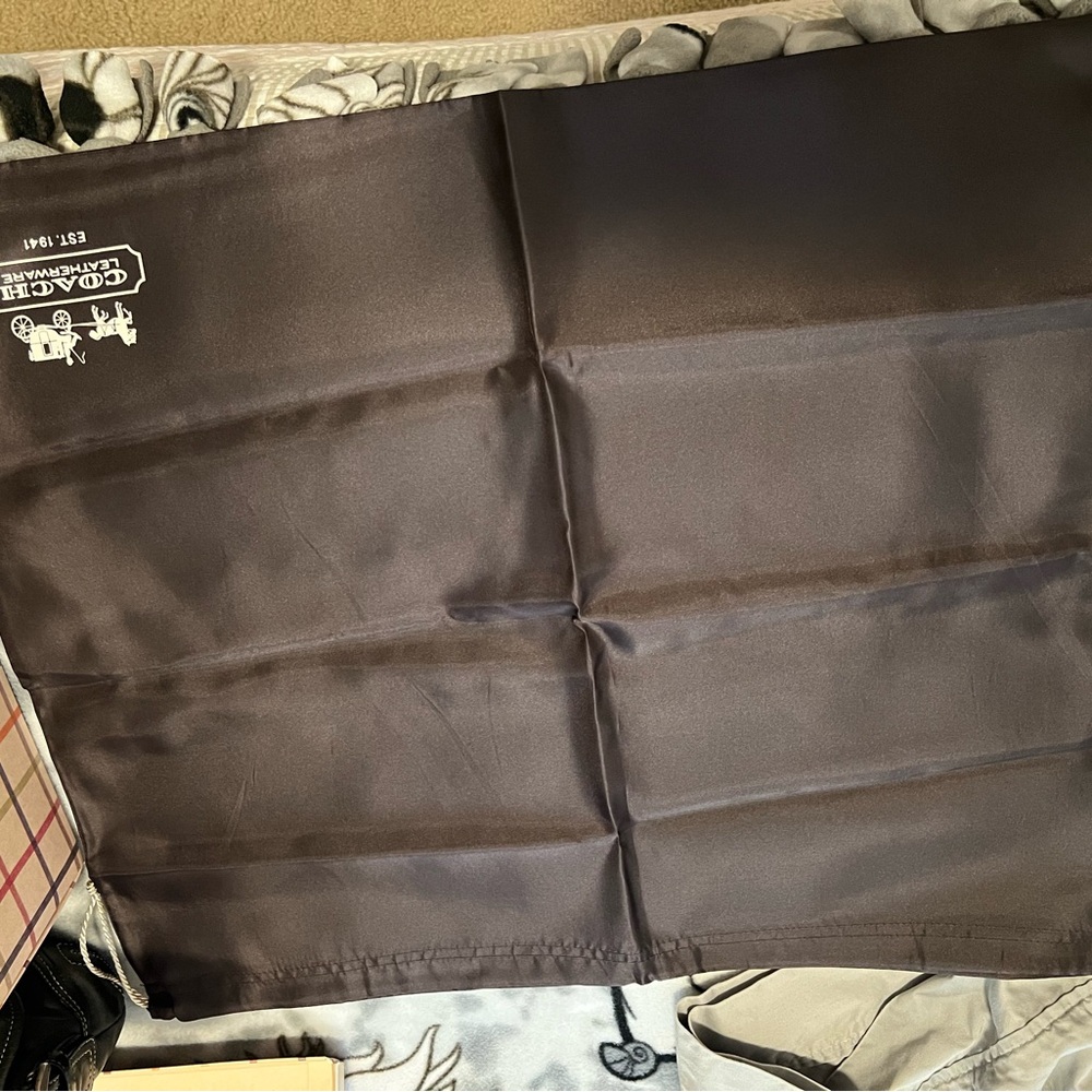 Coach Black Dust Bag